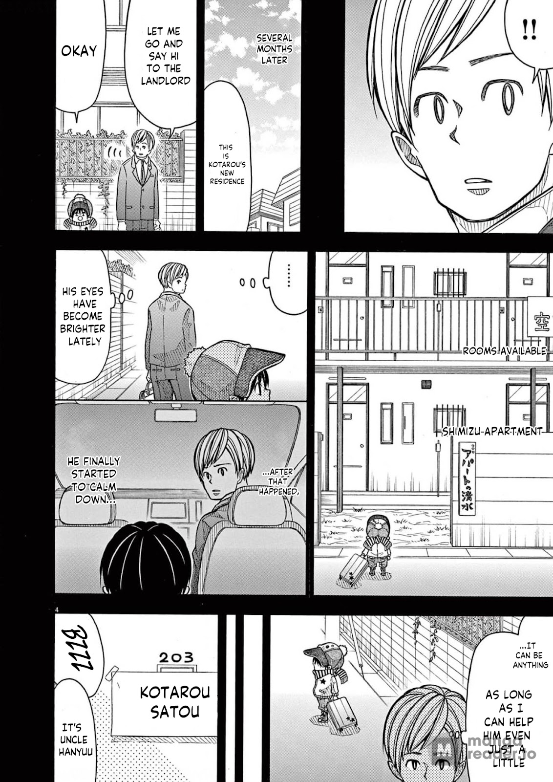 Kotaro Lives Alone, Chapter 122 image 004
